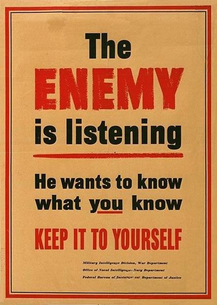 Careless Talk_The Enemy is Listening